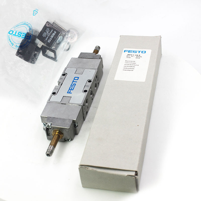 شیر برقی Festo JMFH-5-1/8-B 30486 Tiger 2000، 5/2، دو بوبین، جداگانه فروخته می‌شود، G1/8، پیلوت داخلی