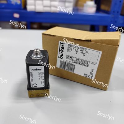 Burkert 00125334 دو موقعیت سه طرفه والف سولینوئید 6014 سری C به طور معمول بسته شده G1/8 بدن والف مس