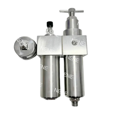 دریچه تنظیم دمای SFRL400-03 فولاد ضد زنگ 316 دریچه کنترل روغن فیلتر تنظیم کننده فیلتر پنوماتیک