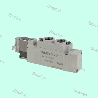 شیر برقی SMC سری SY مدل SY5220-6LZD-C8 DC12V با اتصالات فشاری