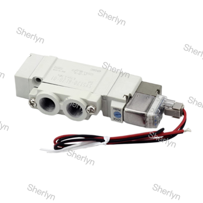 SY3120-6LZD-C6 5-Port SMC Solenoid Valve با 5 پورت