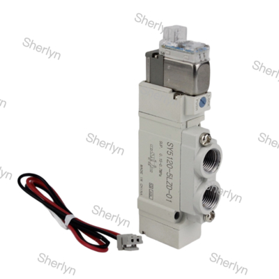 SY3120-6LZD-C6 5-Port SMC Solenoid Valve با 5 پورت