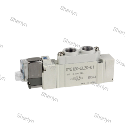 SY3120-6LZD-C6 5-Port SMC Solenoid Valve با 5 پورت