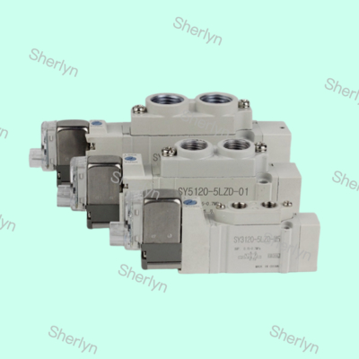 شیر برقی SY3120-5LZD-C4 DC24V SMC سری SY3000