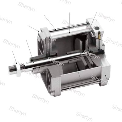 P1F-S032MC-0050-0000 سیلندر پنوماتیک سری P1F پارک