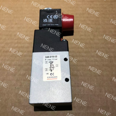 شیر برقی الکترون 344-015-02-G77 334-015-02-G77/7J/7K/73/72 CAMOZZI شیر برقی 3/2 راه 1/4 اینچ