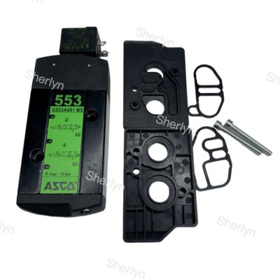 شیر برقی 3/2 راه دو کویل SCG553A002MS ASCO سری 553