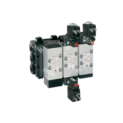 CAMOZZI ولول سولناید 951-000-P11-23-G73 5/2 راه سولناید دوگانه 24 ولت DC 5W