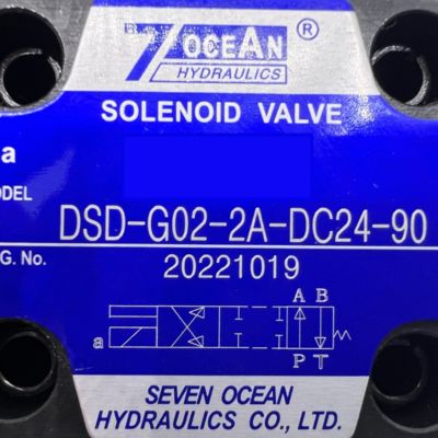 شیر کنترل جهت‌دار DSD-G02-2A-DC24-90 7OCEAN شیر برقی