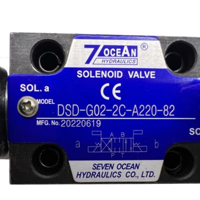 شیر برقی پنوماتیک دریایی 7ocean DSD-G02-2C-A220-82، شیر برقی هیدرولیک