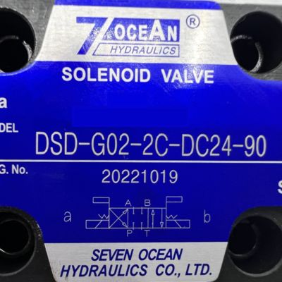 DSD-G02-2C-DC24-90 DC24V ولتاژ شیر الکترومغناطیسی 7OCEAN