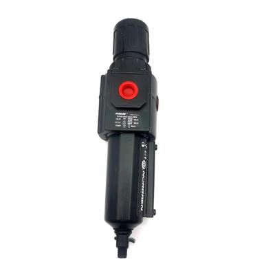 B74G-4AK-QP2-RMG فیلتر رگولاتور روان‌کننده پنوماتیک هوای فشرده نورگرن اکسلون فیلتر/رگولاتور 1/2 PTF 0.3-10 بار 40 میکرومتر تخلیه دستی با گیج