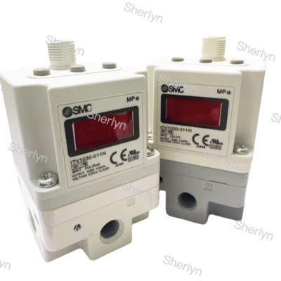 شیر تناسبی ITV1030-012 SMC، نوع 1000، محدوده فشار 0.5 مگاپاسکال، خروجی آنالوگ DC24V، DC1-5V، قطر اتصال 1/4 اینچ