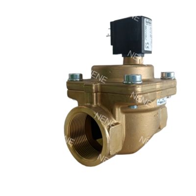 00221846 6281 G1/2 2/2 به طور معمول بسته 13.0 سوراخ جریان NBR آب‌بندی شده بدنه شیر برنجی AC220V 8W 0.2-16bar -10~+80 ℃ شیر برقی BURKERT