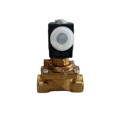 شیر سولینوئید بورکرت 00221857 6281 نوع G1 2/2 به طور معمول بسته شده 25.0 سوراخ جریان NBR مهر و موم شده بدن شیر برنج AC24V 8W