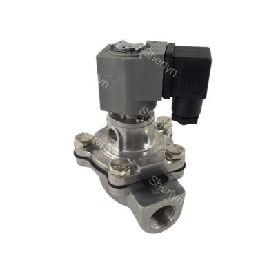 شیر الکترومغناطیسی پالس GOYEN CA15T زاویه راست آلومینیوم ریخته گری توپ هوای DN15 شیر برگشتی