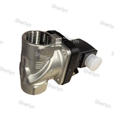 شیر برقی فولادی مقاوم در برابر اکسیداسیون BURKERT مدل 6281 G1، شماره فنی 00228395، AC220V