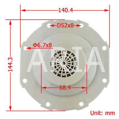 1268274 2" 2 1/2" 8296800 8296700.8171.00000 Norgren Type Pulse Valve Repair Kit Diaphragm