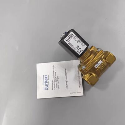 00221871 00221872 00221873 BURKERT G1/2 6281EV A 2/2 نرمال بسته 13.0 سوراخ جریان FKM آب‌بندی شده بدنه شیر برنجی