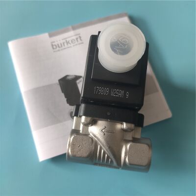 6213 Type G3/8 2/2 Normally Closed 00221758 00221759 00221761 Stainless Steel Burkert