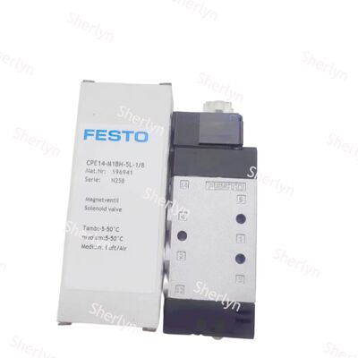 شیر برقی FESTO مدل CPE18-M1H-3GLS-1/4 163145