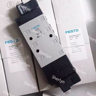 شیر برقی FESTO Air CPE18-M1H-3GL-QS-8 163149 3/2، بسته، تک حالته