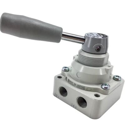 شیر دوار پنوماتیک SMC پنوماتیک VH322-02 دو موقعیت (1/4) 4 سوراخ پایین VH322-03 3/8