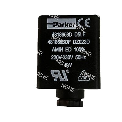 بوبین شیر برقی Parker 4818653D D5LF، 220-230 ولت، 8 وات، شیر برقی دستگاه دمنده