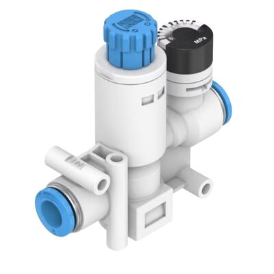 VRPA-CM-Q6-E 8086004 شیر کاهنده فشار FESTO با عملکرد بازگشت اگزوز دو مرحله ای