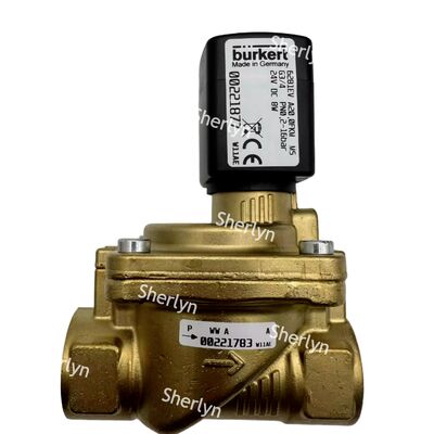 شیر برقی برکرت با آب بند NBR سایز 3/4 کد 00221937 ولتاژ DC24V