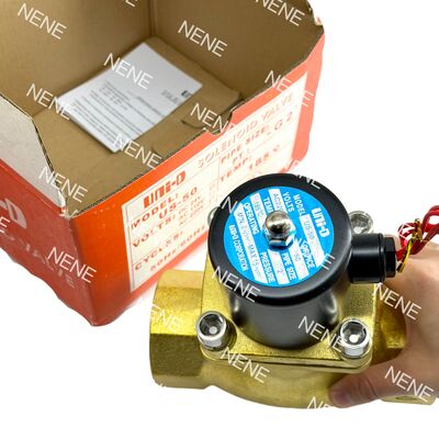 US-50 UNID پنوماتیک سولناید والپ مس 2" ORIFICE 50 mm 2 Inch -5°C ~ 185°C