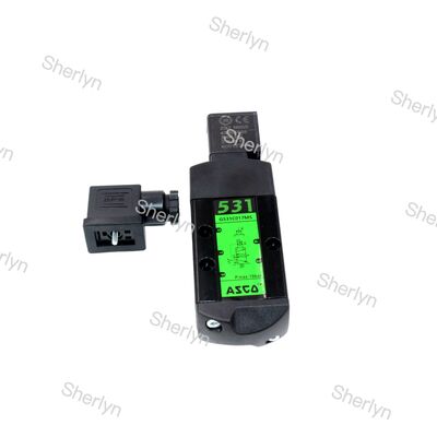 شیر برقی ASCO SCG531C017MS دو حالته پنج راهه اتصال لوله DC24V