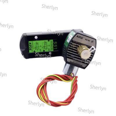 شیر سلونوئیدی ASCO دو کویل EF551H402MO G1/4