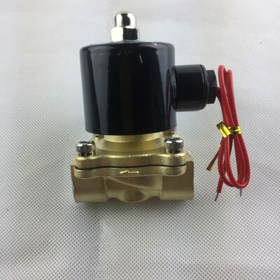 UW-25 بدن مس به طور معمول بسته دریچه هوا دو طرفه دریچه الکترومغناطیسی دریچه آب دریچه سولناید