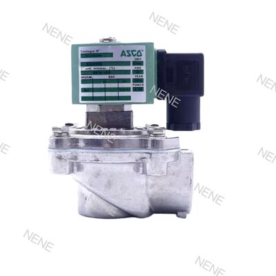 شیر پالس پنوماتیک شیر پالس ASCO SCG353G044 3/4" رزوه G شیر برقی جت پالس با دیافراگم 27 میلی‌متری برای استخراج گرد و غبار صنعتی