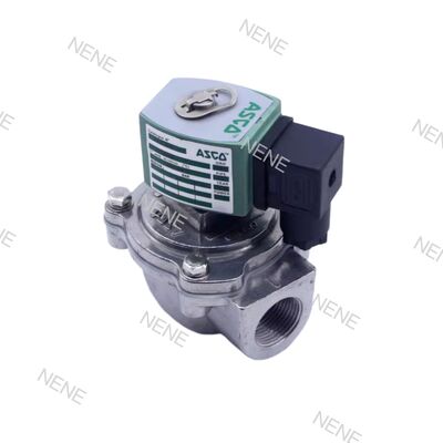 شیر پالس پنوماتیک شیر پالس ASCO SCG353G044 3/4" رزوه G شیر برقی جت پالس با دیافراگم 27 میلی‌متری برای استخراج گرد و غبار صنعتی