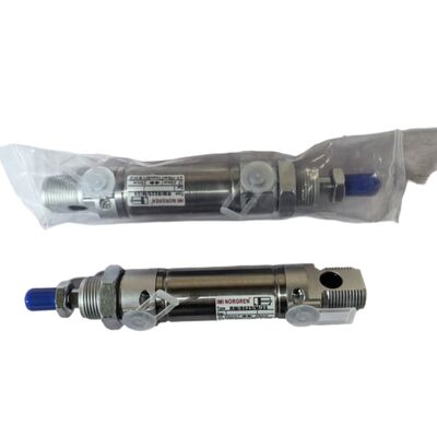 نورگرین 10mm سوراخ 40mm ضربه دو بار عمل کردن سیلندر پنوماتیک RM/8010/40
