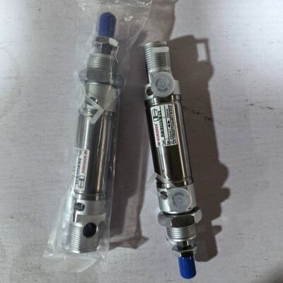 سیلندر پنوماتیک دو طرفه نورگرن RM/8010/20 با قطر 10 میلی‌متر و کورس 20 میلی‌متر با پیستون مغناطیسی
