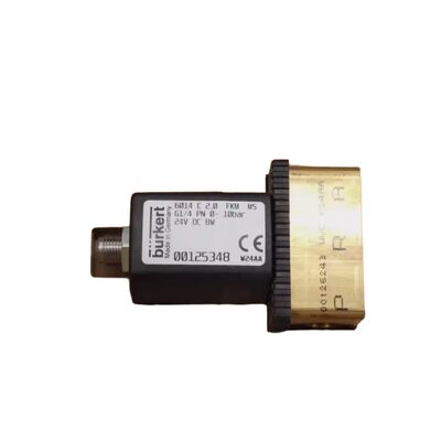 شیر برقی 2/2 راهه نرمال بسته با عملکرد مستقیم، Burkert 6013 00126092، رزوه G1/8، اوریفیس 3.0 میلی‌متر، بدنه برنجی، آب‌بند FKM، 24 ولت AC 8 وات، 0-10 بار