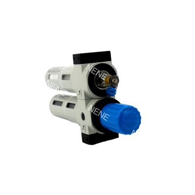 FRC-3/8-D-7-MINI 162756 Festo Service Unit G3/8 40μm Manual Drain 0.5-7bar With Pressure Gauge Zinc Alloy
