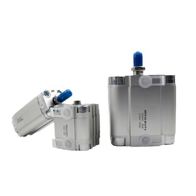 Festo ADVU-12-40-A-P-A 156592 با سوراخ 12 میلی متری 40 میلی متر زه کش خارجی سیلندر هوای رزوه ای M5 پورت دو اثره طراحی فشرده