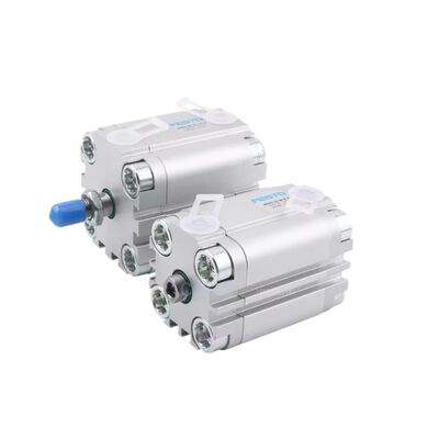 سیلندر پنوماتیک سری ADVU Festo ADVU-12-30-A-P-A 156591 رزوه خارجی 12x30mm M5 سیلندر دو اثره پیستون مغناطیسی ISO 6432 فشرده