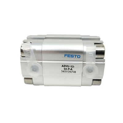 بسته بندی مواد غذایی و نوشیدنی Festo ADVU-16-30-P-A 156512 30mm Stroke Internal Thread Compact Cylinder 16mm Bore Double-Acting M5 Port Magnetic Piston ISO 6432 بسته بندی مواد غذایی و نوشیدنی