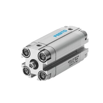بسته بندی مواد غذایی و نوشیدنی Festo ADVU-16-30-P-A 156512 30mm Stroke Internal Thread Compact Cylinder 16mm Bore Double-Acting M5 Port Magnetic Piston ISO 6432 بسته بندی مواد غذایی و نوشیدنی