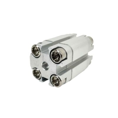 صنعت داروسازی ADVU-16-25-A-P-A 156597 Festo رشته خارجی سیلندر پنوماتیک 16 میلی متر سوراخ 25 میلی متر ضربه دو طرفه M5 پورت پیستون مغناطیسی کامپکت ISO 6432