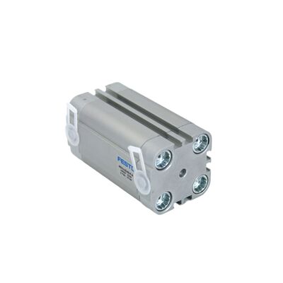 بستن اتوماسیون FESTO ADVU-20-5-P-A 156514 رزوه داخلی 20 میلی متری با سوراخ 5 میلی متری سیلندر فشرده دو اثره پیستون مغناطیسی پورت M5 ISO 6432