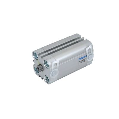 بستن اتوماسیون FESTO ADVU-20-5-P-A 156514 رزوه داخلی 20 میلی متری با سوراخ 5 میلی متری سیلندر فشرده دو اثره پیستون مغناطیسی پورت M5 ISO 6432