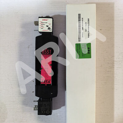 ASCO SC8551A018MS SC8551A017MS 24DC AC110V آلومینیوم 4 طرفه 1/4 در شیر برقی پایه نامور