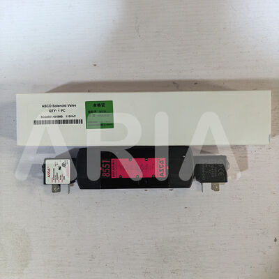 ASCO SC8551A018MS SC8551A017MS 24DC AC110V آلومینیوم 4 طرفه 1/4 در شیر برقی پایه نامور