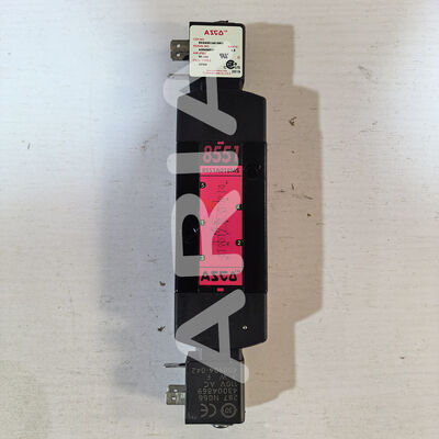 ASCO SC8551A018MS SC8551A017MS 24DC AC110V آلومینیوم 4 طرفه 1/4 در شیر برقی پایه نامور